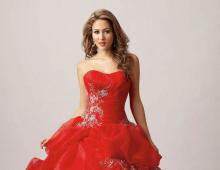 Красные платья на свадьбу для гостей