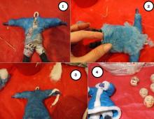 Елочные игрушки из подручных материалов своими руками: пошаговое фото